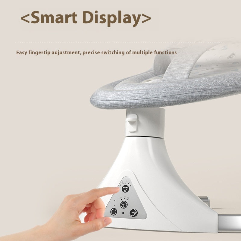 Babymoon Smart Electric Baby Swing - Remote Control Bluetooth Music