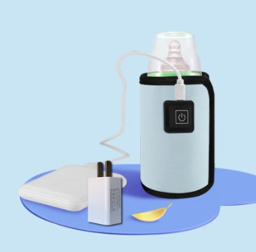 BlossomBabes Baby Bottle Heating Sleeve - Insulated Portable Warmer
