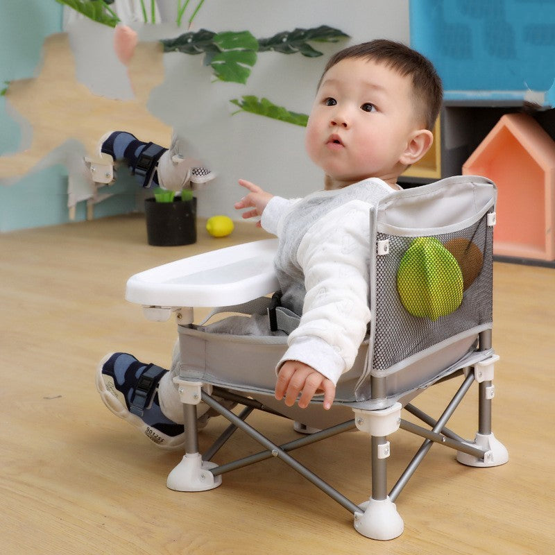 KiddHatch Portable Foldable Baby High Chair - Lightweight Travel Dining