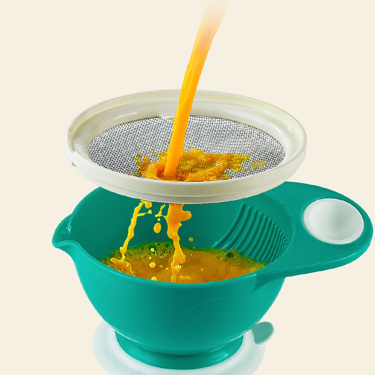 Grindz Baby Food Mill Set - BPA-Free Masher & Bowl for Weaning