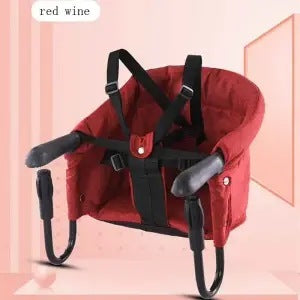 Foldable Baby High Chair - Portable Table Side Feeding Seat