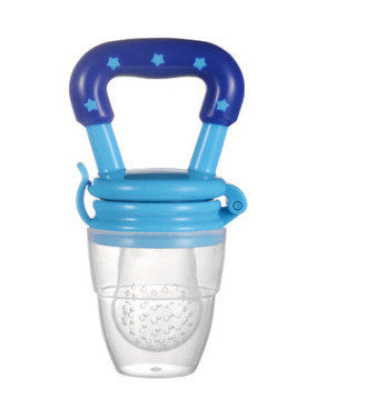 Baby Fruit Feeder - BPA-Free Silicone Teether with Safety Lock
