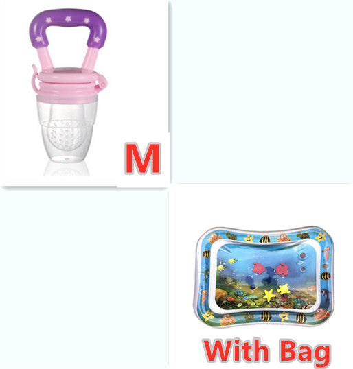 Baby Fruit Feeder - BPA-Free Silicone Teether with Safety Lock