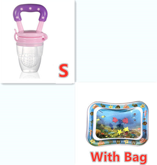Baby Fruit Feeder - BPA-Free Silicone Teether with Safety Lock