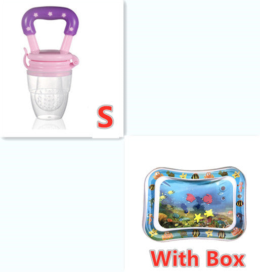 Baby Fruit Feeder - BPA-Free Silicone Teether with Safety Lock