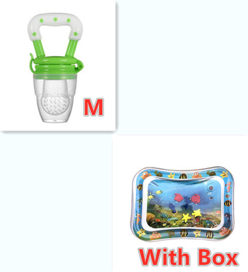 Baby Fruit Feeder - BPA-Free Silicone Teether with Safety Lock