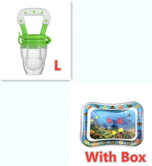 Baby Fruit Feeder - BPA-Free Silicone Teether with Safety Lock