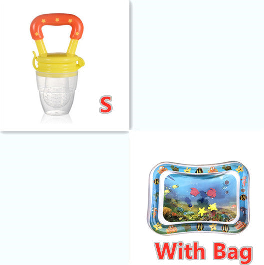 Baby Fruit Feeder - BPA-Free Silicone Teether with Safety Lock