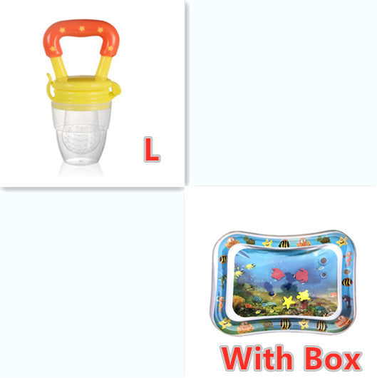 Baby Fruit Feeder - BPA-Free Silicone Teether with Safety Lock