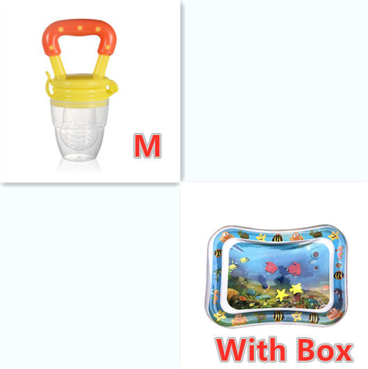 Baby Fruit Feeder - BPA-Free Silicone Teether with Safety Lock