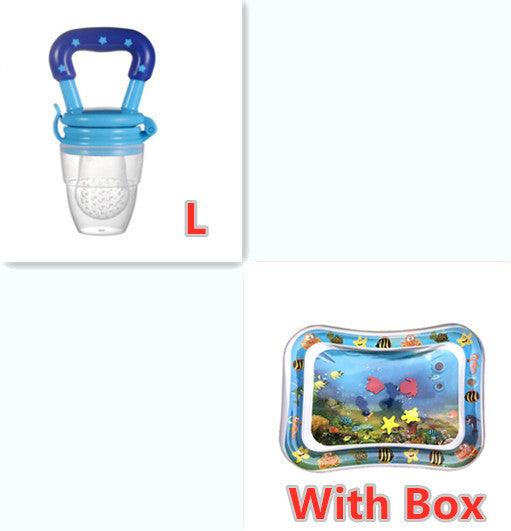 Baby Fruit Feeder - BPA-Free Silicone Teether with Safety Lock