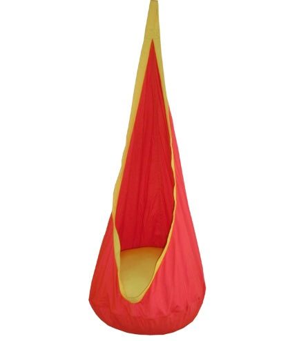 Kids Pod Hammock Chair Cotton-Blend Indoor Outdoor Swing Cocoon