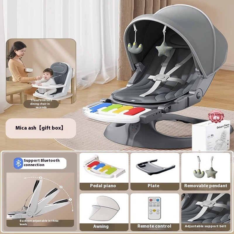Babcoa Electric Baby Rocking Chair Bassinet - Remote Control Music