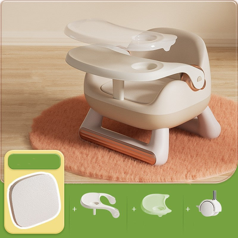 Geuissi Baby Backrest Chair - Plastic Toddler Dining Seat