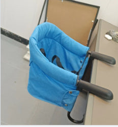 Foldable Baby High Chair - Portable Table Side Feeding Seat