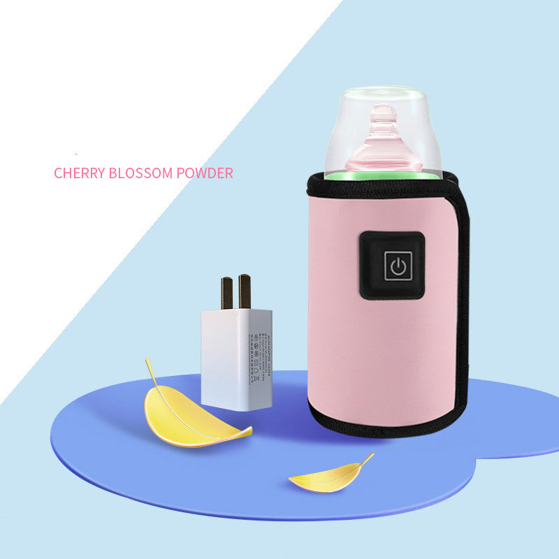 BlossomBabes Baby Bottle Heating Sleeve - Insulated Portable Warmer