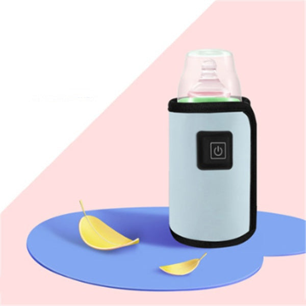 BlossomBabes Baby Bottle Heating Sleeve - Insulated Portable Warmer