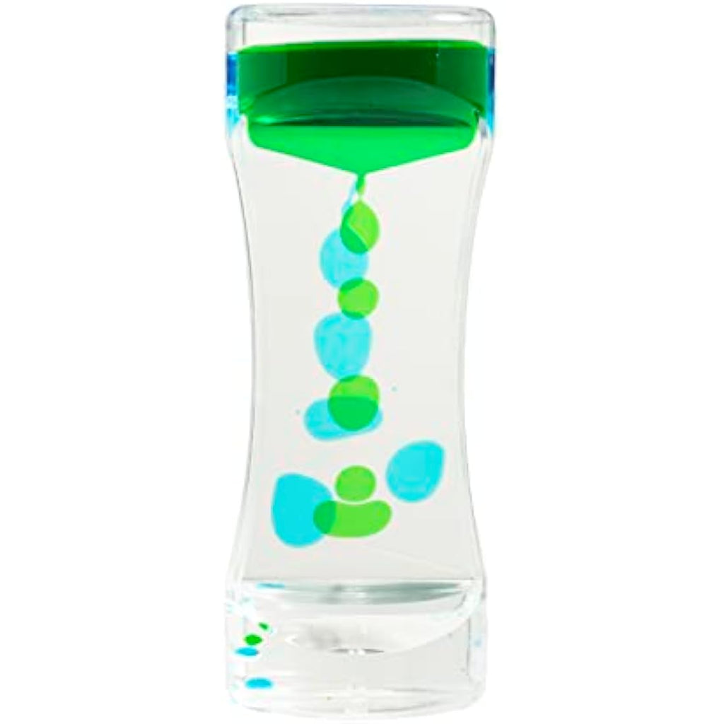 Liquid Sensory Timer for Autism, Needs, ADHD, Stress Relief, Anxiety. Autism Toy and Special Needs Fidget. Choice of Colour. (Yellow & Pink)