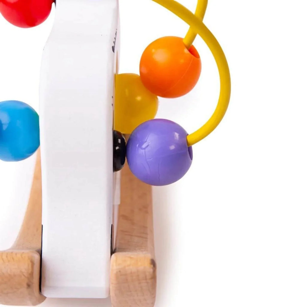 Bigjigs Toys Rocking Bead Frame Cow