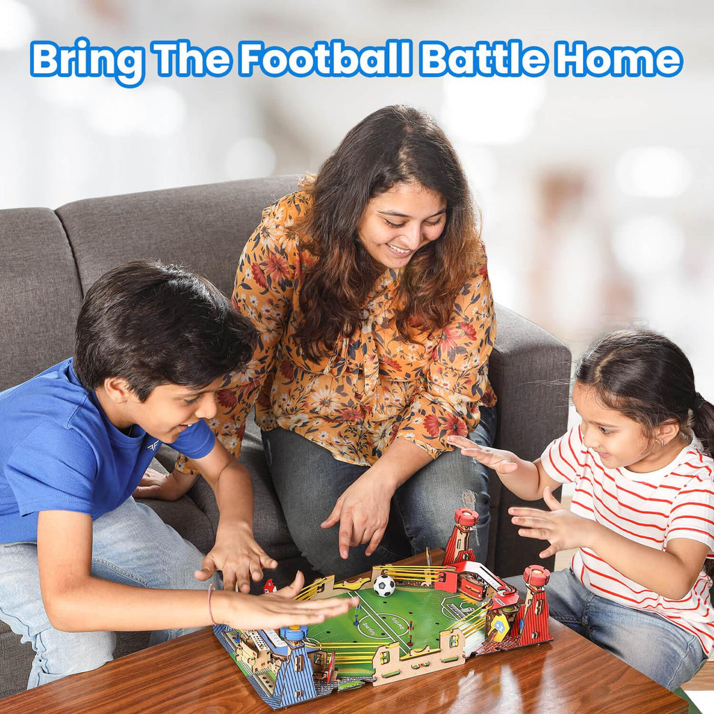 Smartivity Mini Football | Build-It-Yourself Multiplayer STEAM Board Game