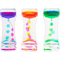 Liquid Sensory Timer for Autism, Needs, ADHD, Stress Relief, Anxiety. Autism Toy and Special Needs Fidget. Choice of Colour. (Yellow & Pink)