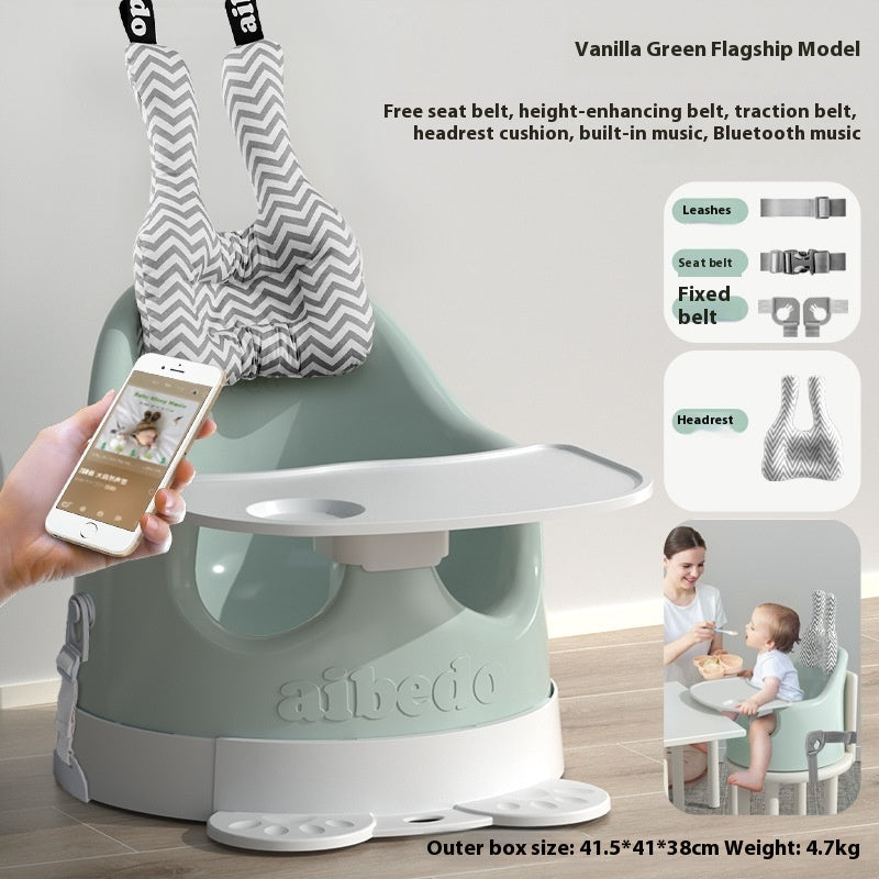 Aibedo Foldable Baby High Chair - Multi-Functional Adjustable