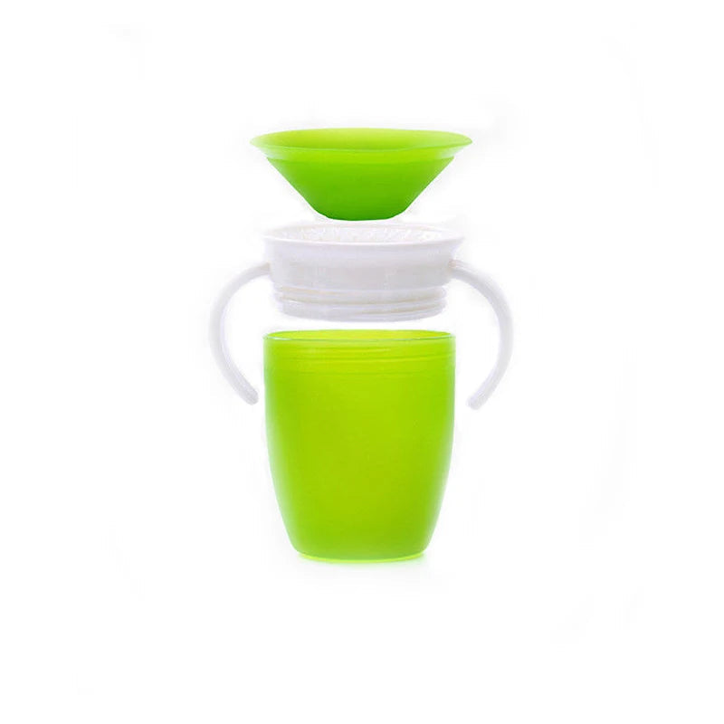 360° Sippy Cup - Leakproof 240ml Baby Training Cup (1-2 Years)