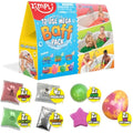 Zimpli Kids - 12 Use Mega Baff Pack, 6 x Bath Bombs, 2 x Gelli Baff, 2 x Slime Baff & 2 x Crackle Baff, Children's Value Sensory Bath Toy Gift Set, Birthday Present for Boys & Girls, Water Toy