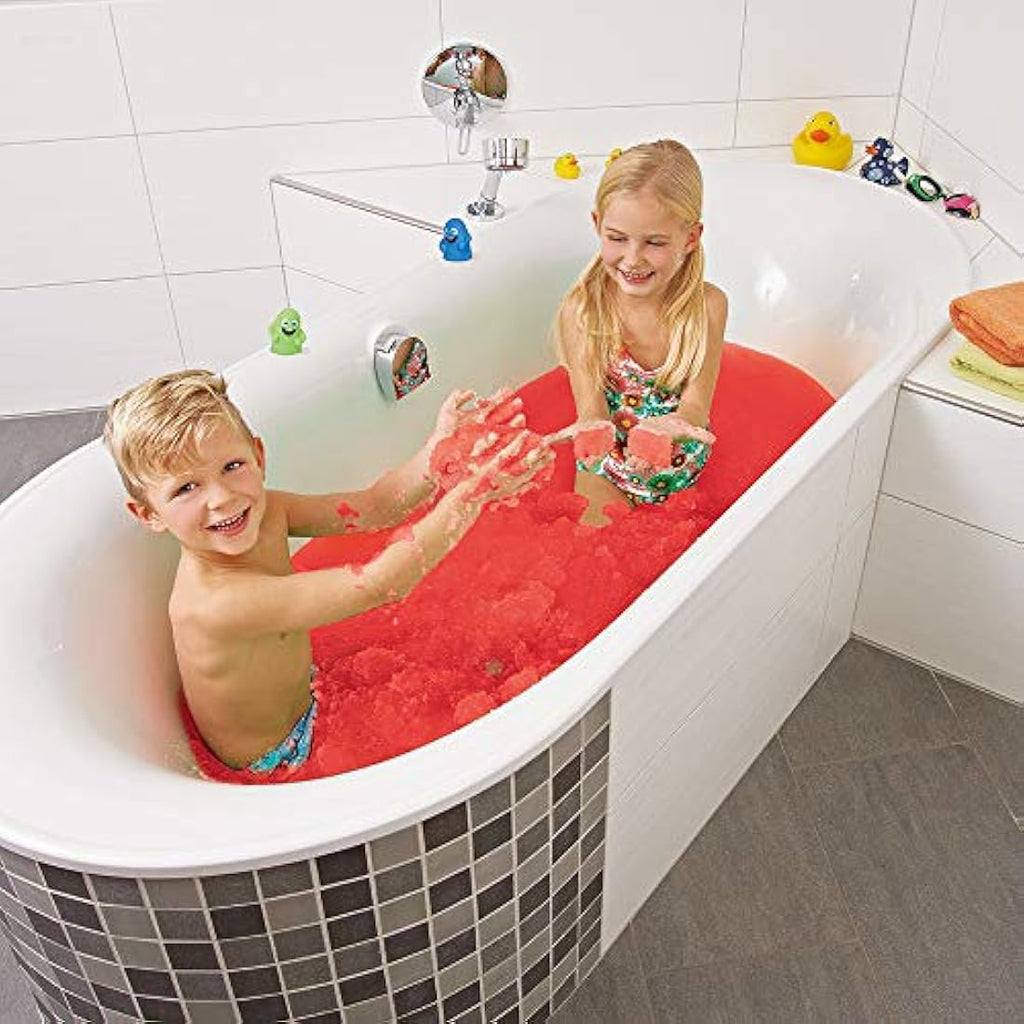 Zimpli Kids - 12 Use Mega Baff Pack, 6 x Bath Bombs, 2 x Gelli Baff, 2 x Slime Baff & 2 x Crackle Baff, Children's Value Sensory Bath Toy Gift Set, Birthday Present for Boys & Girls, Water Toy