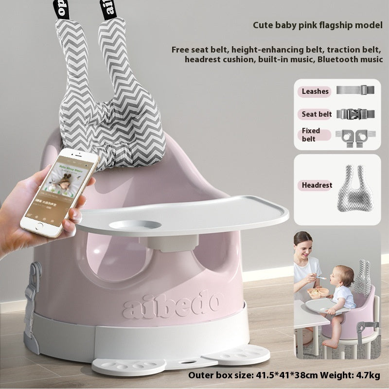 Aibedo Foldable Baby High Chair - Multi-Functional Adjustable