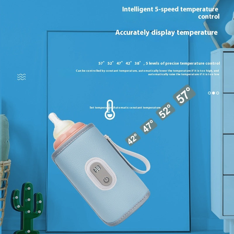 Bubbyra Portable Baby Bottle Warmer - Smart Thermostat Cover