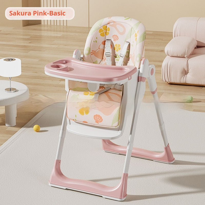 Foldable Baby High Chair & Toddler Dining Table | Portable