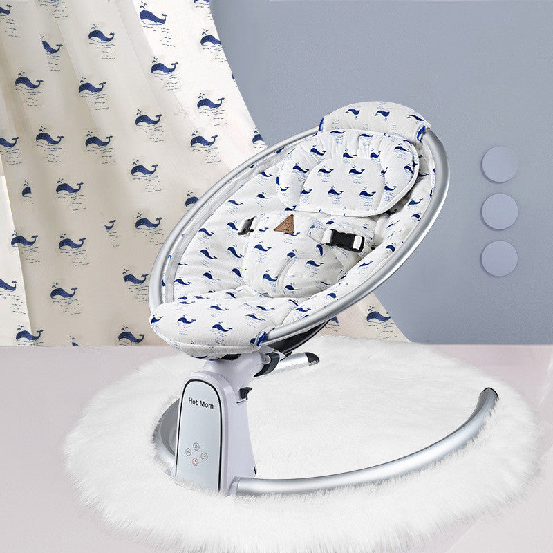 KalmNest Electric Baby Rocker - Adjustable Recline & Gentle Motion