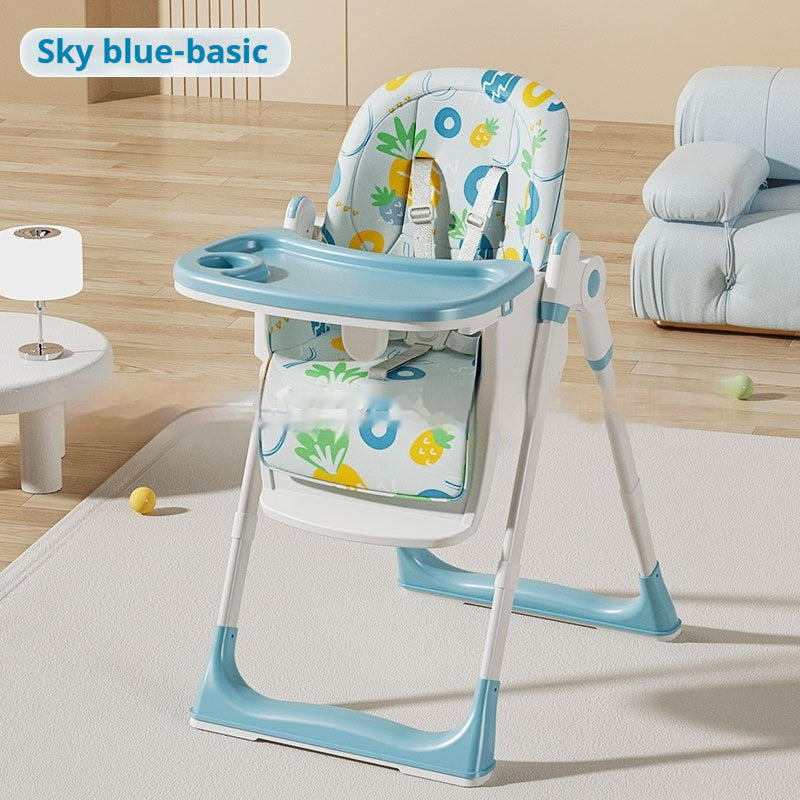 Foldable Baby High Chair & Toddler Dining Table | Portable