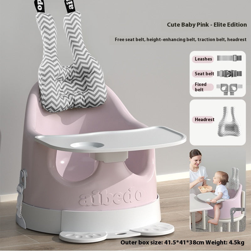 Aibedo Foldable Baby High Chair - Multi-Functional Adjustable
