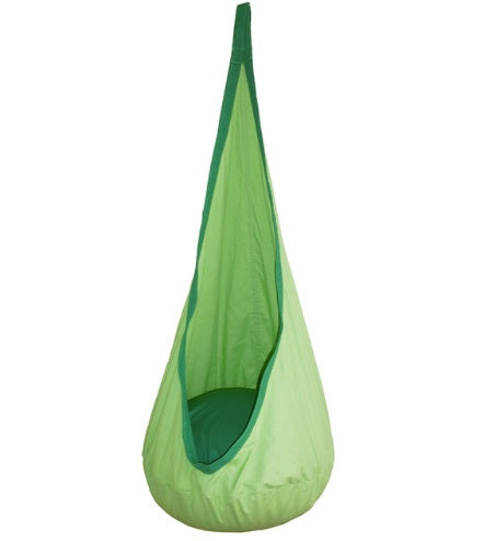 Kids Pod Hammock Chair Cotton-Blend Indoor Outdoor Swing Cocoon