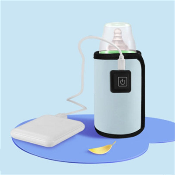 BlossomBabes Baby Bottle Heating Sleeve - Insulated Portable Warmer