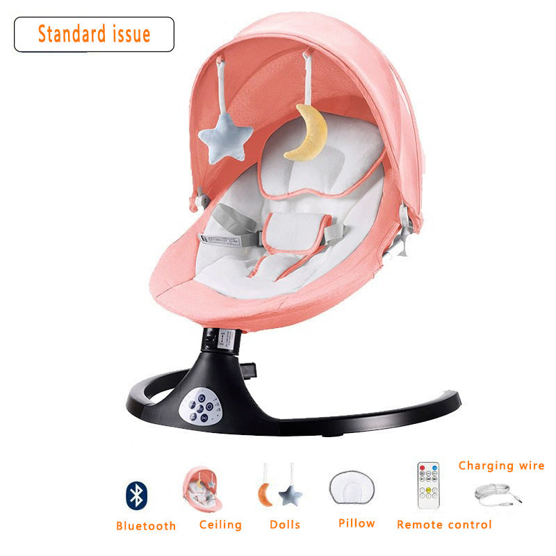Electric Baby Rocker Chair - Adjustable Reclining Bouncer Seat