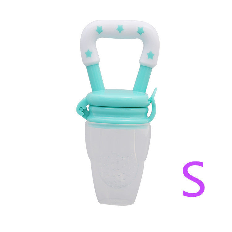 Baby Fruit Feeder - BPA-Free Silicone Teether with Safety Lock