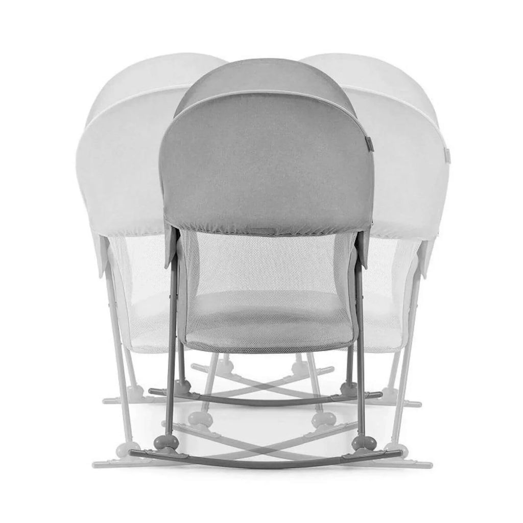 Kinderkraft Lovi 3-in-1 Baby Crib - Grey