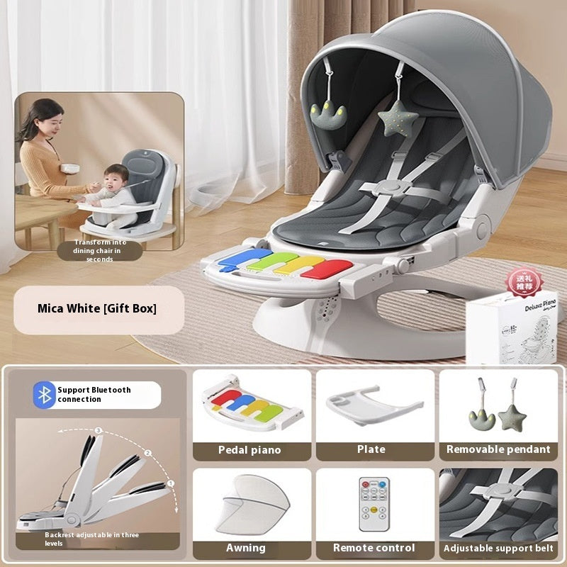 Babcoa Electric Baby Rocking Chair Bassinet - Remote Control Music