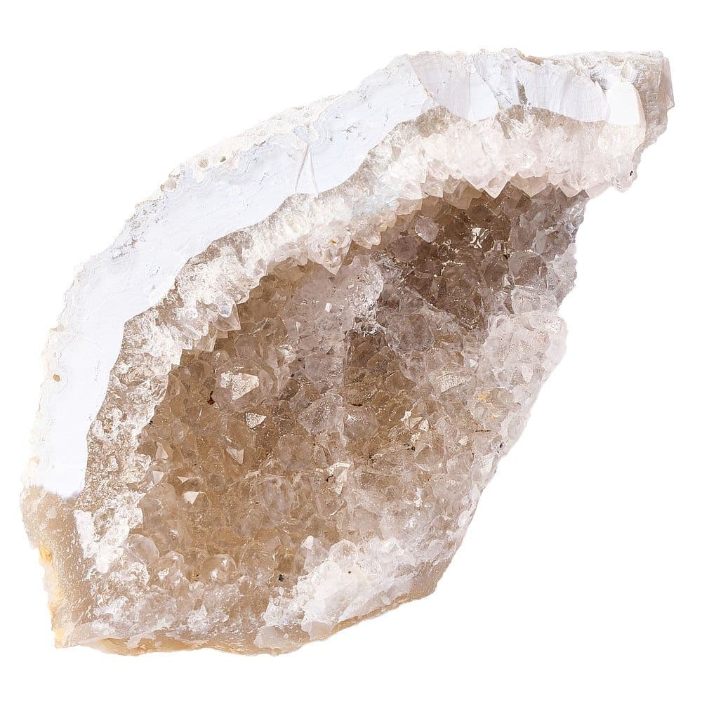Boxed Druzy Agate Geode Collectable Crystal Naturally Coloured (SINGLE)