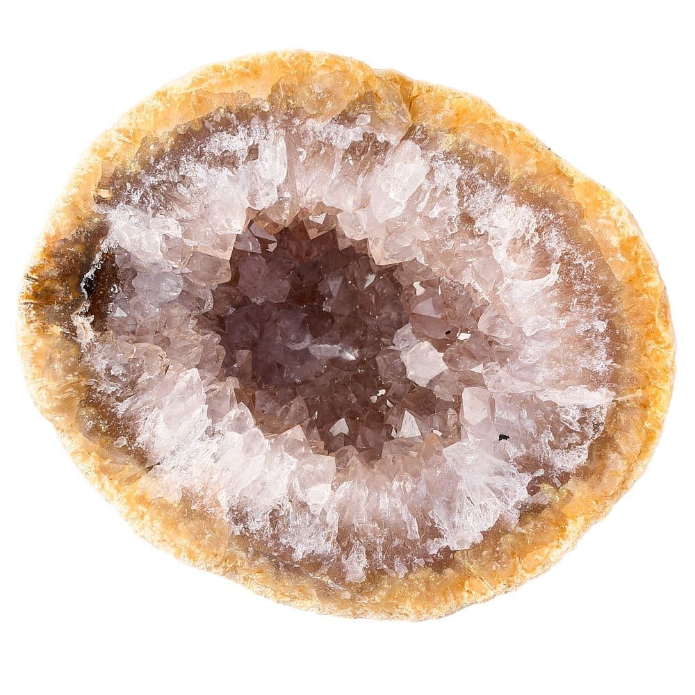Boxed Druzy Agate Geode Collectable Crystal Naturally Coloured (SINGLE)