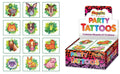 Pack of 12 Farm Animal Themed Temporary Tattoos for Ages 3 and Up
