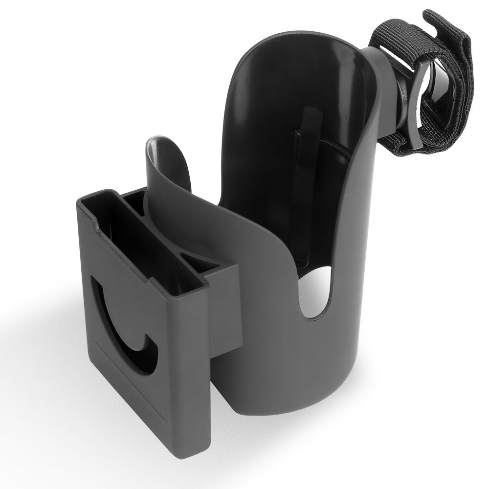Lullumo Stroller Cup Holder with Phone Stand – ABS Universal 2-in-1