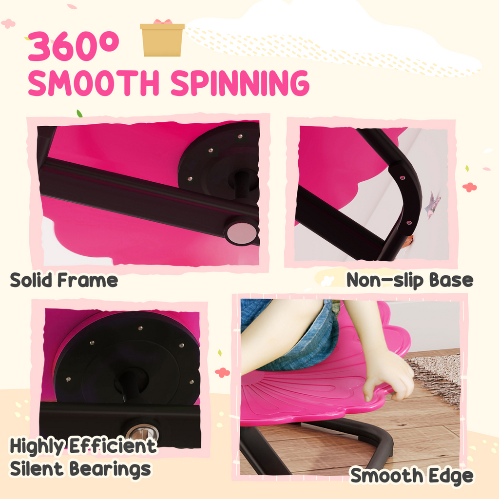 AIYAPLAY Sensory Spinning Chair, Kids Swivel Chair