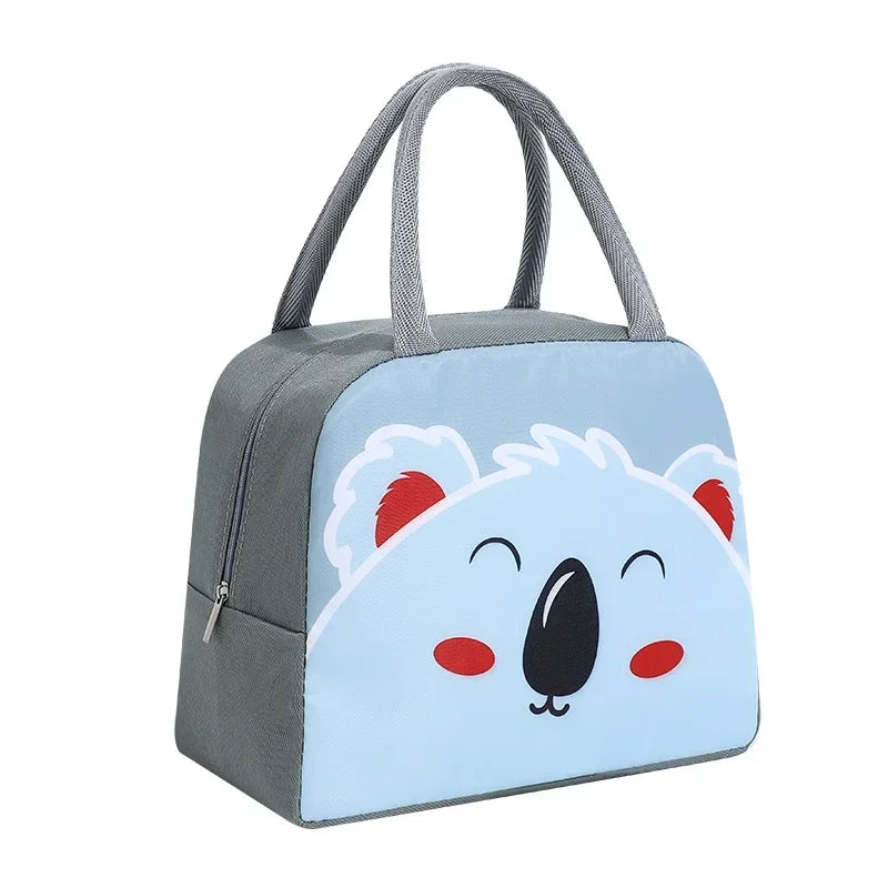 KiddWol Baby Bottle Insulated Bag – Cartoon Thermal Lunch Carrier