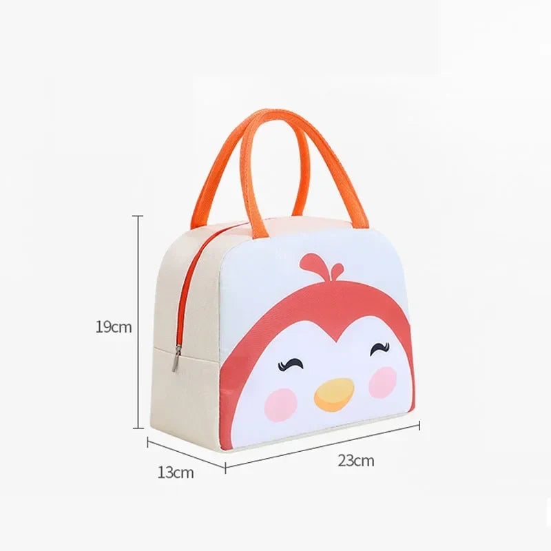 KiddWol Baby Bottle Insulated Bag – Cartoon Thermal Lunch Carrier