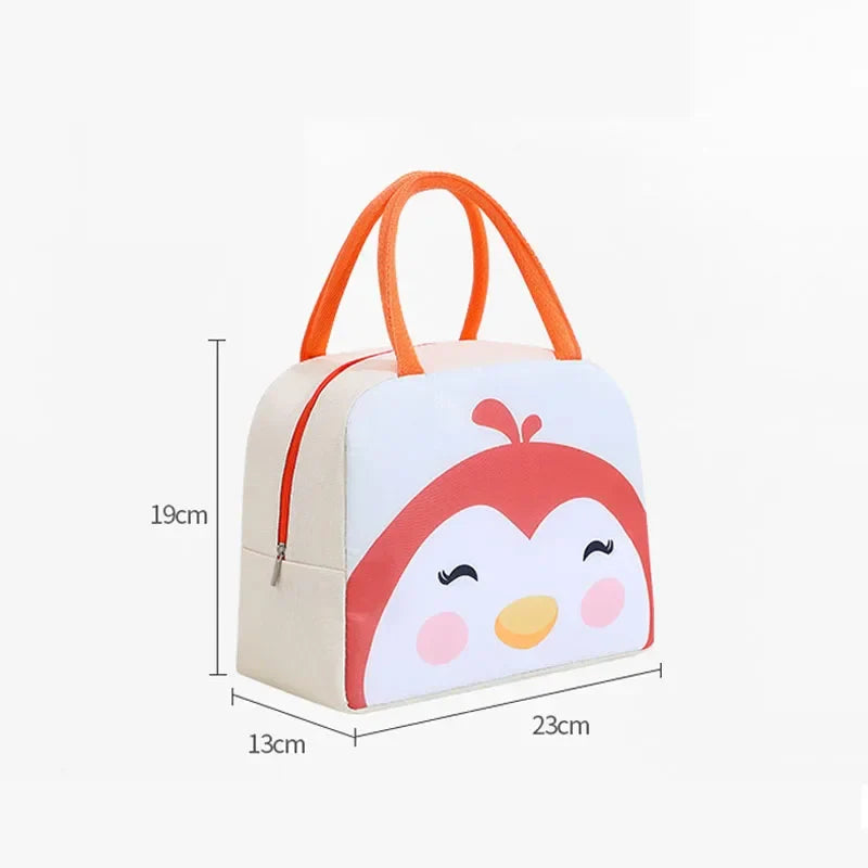 KiddWol Baby Bottle Insulated Bag – Cartoon Thermal Lunch Carrier