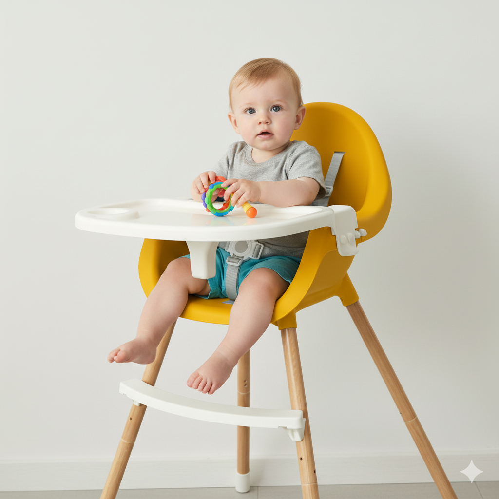 Bao Bao Foldable Portable High Chair - Multi-Functional Baby Dining